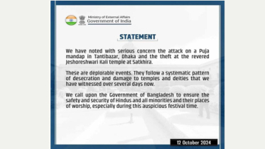 পূজা মণ্ডপে হামলা ও মন্দিরে মুকুট চুরি : উদ্বিগ্ন ভারত