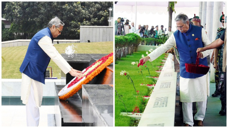 বনানী কবরস্থান ও শিখা অনির্বাণে রাষ্ট্রপতির শ্রদ্ধা