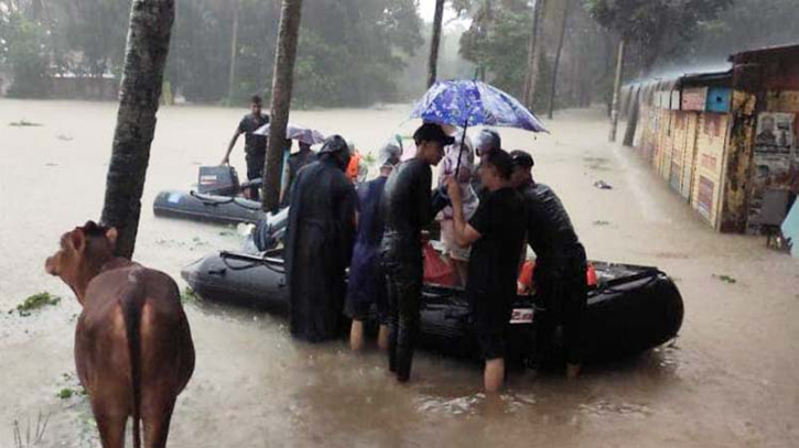 দেশে ভয়াবহ বন্যা : মৃত্যু ৮